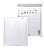 Bong AirPro - Pack de 100 bolsas acolchadas, 150 x 215 mm, color blanco
