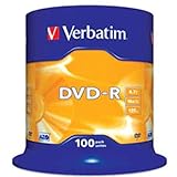 VERBATIM DVD-R 16x 4.7GB TARRINA 100 Unds 43549 (4)