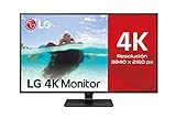 LG 43UN700-B - Monitor Gaming 43 pulgadas 4K UHD, 3840x2160, 60Hz, 8 ms, 1000:1, 400nit, NTCS 72%, 16:9, HDMI, DisplayPort, 2 Altavoces de 10W Incorporados, Color Negro