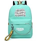 2021 Stranger Things Backpack USB Charging Student Travel Canvas Multifunction Backpack For Teenager Boys Girls School Bag