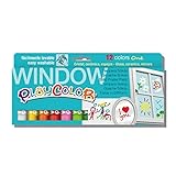 Playcolor Window One - Pintura Para Cristales - 12 colores surtidos - 02011