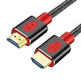 SHULIANCABLE Cable HDMI 2.1, Cable HDMI Alta Velocidad con Ethernet 8K 60Hz (7860x4320P) 48Gbps,Compatible con Blue Ray Xbox etc. (8K 2M)