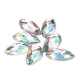 1000 uds Diamantes de Cristal de Espalda Plano,AB Crystal Diamante de imitación,Crystal Gems Flatback Glass Cristales Cuentas para Manualidades de Bricolaje Ropa Bolsa Zapatos Decoraciones