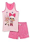 Cerdá Pijama LOL Surprise Corto para Niña de Color Rosa Juego, 8 años para Niñas