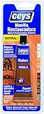 Ceys - Masilla restauradora madera natural - Repara pequeños agujeros - Lijable y barnizable - Color Madera - 40GR