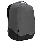 Targus cypress - mochila de seguridad con ecosmart diseñada para viajeros de negocios y escuelas de hasta 15, 6', color gris (tbb58802gl).