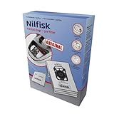 Nilfisk - 107407940 - 4 tolmuimeja kotti + eelfilter