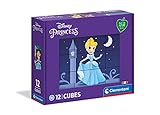 Princesas Disney Rompecabezas 12 Cubos Eco
