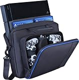 Estuche de transporte para PlayStation 4, nuevo estuche de viaje para almacenamiento, bolso de hombro protector de PlayStation para PlayStation 4 Consola y accesorios del sistema delgado