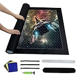 Rufin wuyar warwarewa Tapestry, 3000 Piece Puzzle Mat with 4 Puzzle Sortierer, 3000 Piece Puzzle Mat, Puzzle Mat, Rollable Puzzle Blanket 3000 Pieces (140 x 100 cm)