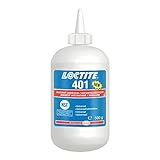 Loctite Instant Adhesive 401, Transparente, botella de 500g