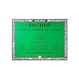 ARCHES Pad Enc 4L 31x41 20H Arches Aquarelle 100% Fine 300g Blanc Nat