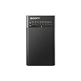 Sony ICF-P26 - Radio portátil (con altavoz y sintonizador AM/FM), negro