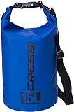Cressi Dry Bag Mochila Impermeable para Actividades Deportivas, Unisex Adulto, Azul Oscuro, 15 L