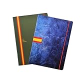 ESPAPRINT - Pack de 2 Cuadernos Grandes, Olivo y Cantábrico