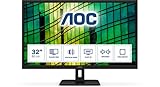 AOC Monitor Q32E2N - 32' QHD, 75Hz, VA, Adaptive Sync, 2560x1440, 250 cd/m, HDMI 1x1.4, Displayport 1x1.2