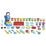 Play-Doh Kitchen Creations - 曲奇創作套裝，適合 3 歲及以上兒童，含 15 罐無毒造型粘土，亞馬遜獨家發售