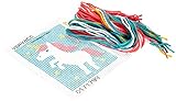 Vervaco – Kit de Punto de Cruz Unicornio, Stick de vorgezeichnet stickbildp ackung, vorbeze Cumple, algodón, Multicolor, 12.5 x 16 x 0,3 cm
