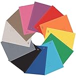 Oxford 400117265 Top File - Carpetas de encuadernación (25 unidades, 390 g, extrafuertes), color 12 colores DIN A4