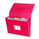 Grafoplás 02963054－Cartella a soffietto, formato folio, colore rosa