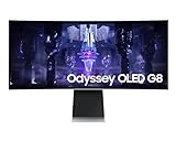 SAMSUNG LS34BG850SUXEN Monitor Gaming Curvo OLED Odyssey G8 de 34 Pulgadas, QHD Ultra Wide 1440p, 21:9
