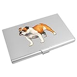 Azeeda 'English Bulldog' Porte-cartes de visite (CH00016226)
