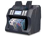 Detectalia V75 - Contador y detector de billetes para cualquier divisa - 27 x 21 x 24 cm