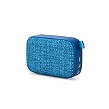 Energy Sistem Fabric Box 1+ Pocket Blueberry Altavoz portátil con Bluetooth (TWS, Bluetooth v5.0, 3W, USB&microSD MP3 Player, FM Radio) Azul