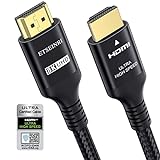 8K 4K Cable HDMI 2.1 2M, Etseinri Certificado 48Gbps Ultra Alta Velocidad ​Cable HDMI 4K 120Hz 8K 60Hz 10K eARC HDCP 2.2&2.3 Dynamic HDR D.olby Atmos Compatible con PS5 HDTV Monitor y más