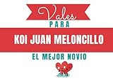 Vouchers for Koi Juan Meloncillo: Personalized Vouchers (Couples Voucher Book)