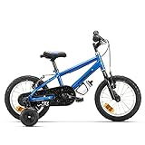 Conor Ray 14' Bicicleta Infantil, Niños, Azul, Pequeño