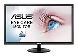 Asus VP228DE - Monitor 21.5' Full HD (1920 x 1080 píxeles, LCD, 5ms, contraste 100000000:1, 200 cd/m²), color negro