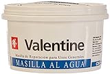Valentine - Hvid gips plastikspartel 500 ml