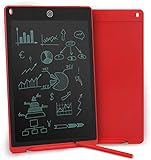 Mafiti 12 Pulgadas Tableta Gráfica, Tablets de Escritura LCD, Portátil Tableta de Dibujo Adecuada para el hogar, Escuela, Oficina (Red)