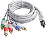 Neuftech HD Alto Definicion Componente cable Audio Video AV Cable Para Nintendo Wii & Wii U - 1.8m