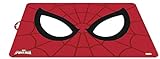 ALMACENESADAN 0406, Mantel Individual Character Marvel Spiderman; Dimensiones 43x29 cms; Producto de plástico; Libre bpa.