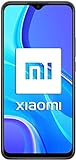 Xiaomi Redmi 9 - Smartphone de 6.53' FHD+, 4 GB y 64 GB, Cámara cuádruple de 13 MP con IA, MediaTek Helio G80, Batería de 5020 mAh, 18 W de Carga rápida, Gris [Versión ES/PT]