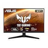 ASUS TUF VG277Q1A - Monitor Gaming de 27' FullHD (1920x1080, VA, 16:9, HDMI x2, DisplayPort, 165 Hz, 1ms (MPRT), ELMB, FreeSync Premium, Shadow Boost), Negro