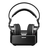 Sony RF MDR-RF855RK - Auriculares De Diadema Cerrados Para Television Sin Bluetooth, Color Negro