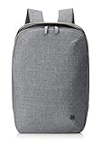 HP Renew - Mochila (15,6 pulgadas, compartimento para portátil + 6 compartimentos interiores, soporte para maleta, de botellas recicladas), color gris