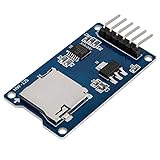AZDelivery SPI Reader Модуль чтения карт SD TF Щит для карт памяти, совместимый с Arduino, с электронной книгой в комплекте!