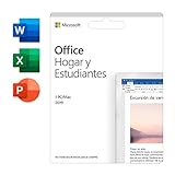 Microsoft Office Hogar y Estudiantes 2019 Todas las aplicaciones de Office 2019 para 1 PC/MAC Código de activación enviado por correo