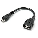 Bytelectro Cable Adaptador Micro USB OTG compatible con Dispositivos USB OTG
