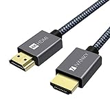 iVANKY Cable HDMI 1,2m Ultra HD 4K, HDMI 2.0 Cable 18Gbps, Compatible con 4K@60HZ, Ultra HD, 3D, Full HD 1080p, HDR, ARC, Alta Velocidad con Ethernet, PC, Xbox PS3/4, BLU-Ray, HDTV