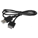 Skque Cable de datos USB para Sony PS Vita en negro