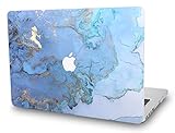 Funda MacBook Pro 15 Pulgadas (Modelo: A1398) - L2W Cubierta Protectora de plástico Recubierto de Goma Mate para MacBook Pro 15'con Pantalla Retina no CD-ROM (2014~2015) - Patrón de mármol DL 41