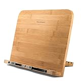 Readaeer Book Stand Book Stand Reading Stand Bamboo Stand… (Bambus)