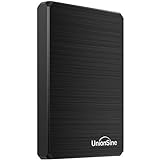 UnionSine Ultra Slim Disco Duro Externo Portátil 2.5' 250GB, USB3.0 SATA HDD Almacenamiento para PC, Mac, MacBook, Chromebook, Xbox, PS4 (Color Negro)