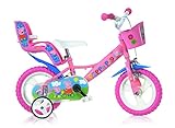 Peppa Pig Bicicleta 12'-3-5 Años Infantil, Bebés niñas, Rosa