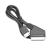 Cable de euroconector RGB de 1,8 m para Sony Playstation PS1, PS2, PS3, TV AV Cable de conexión de repuesto para consolas PAL/NTSC AV MULTI OUT-no para HDMI